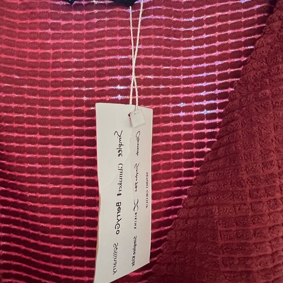 Simplee XL Faux Wrap Dress NWT - Picture 4 of 5